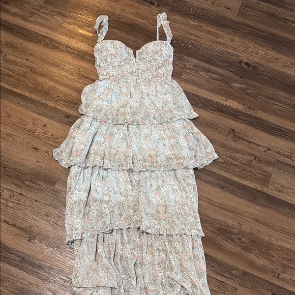 ASTR Ruffle Maxi Dress - Picture 2 of 6